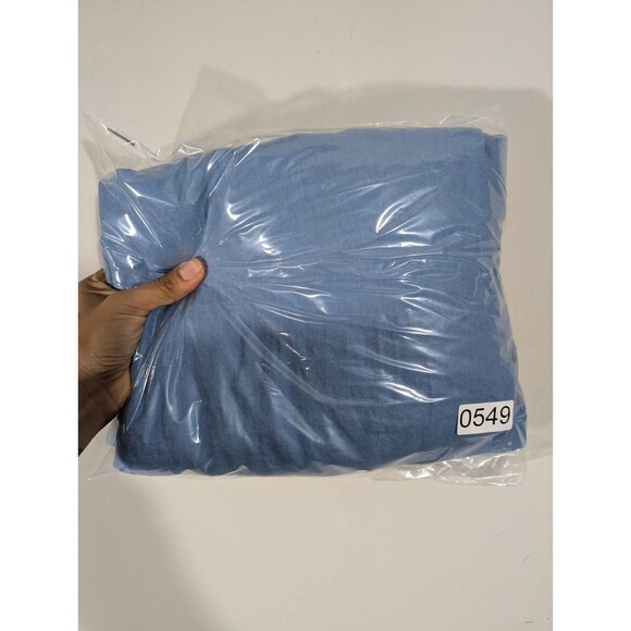 Boden Womens Blue Linen Sleeveless Maxi A Line Riviera Dress Sz 8 Preppy Coastal - Picture 9 of 9